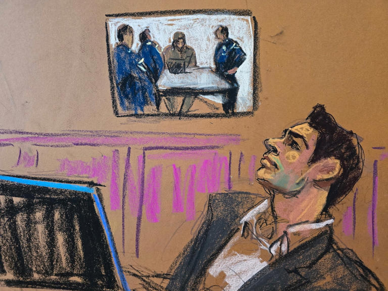 “Supe inmediatamente que era él”, testifica el agente que encontró a Luigi Mangione