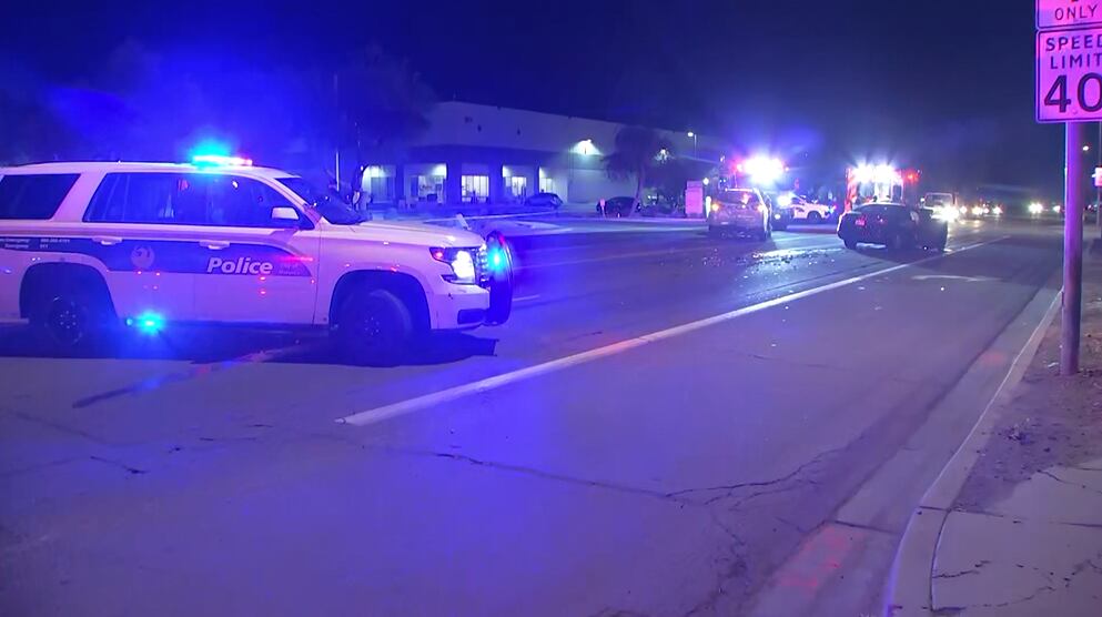 Pedestrian killed in crash in south Phoenix