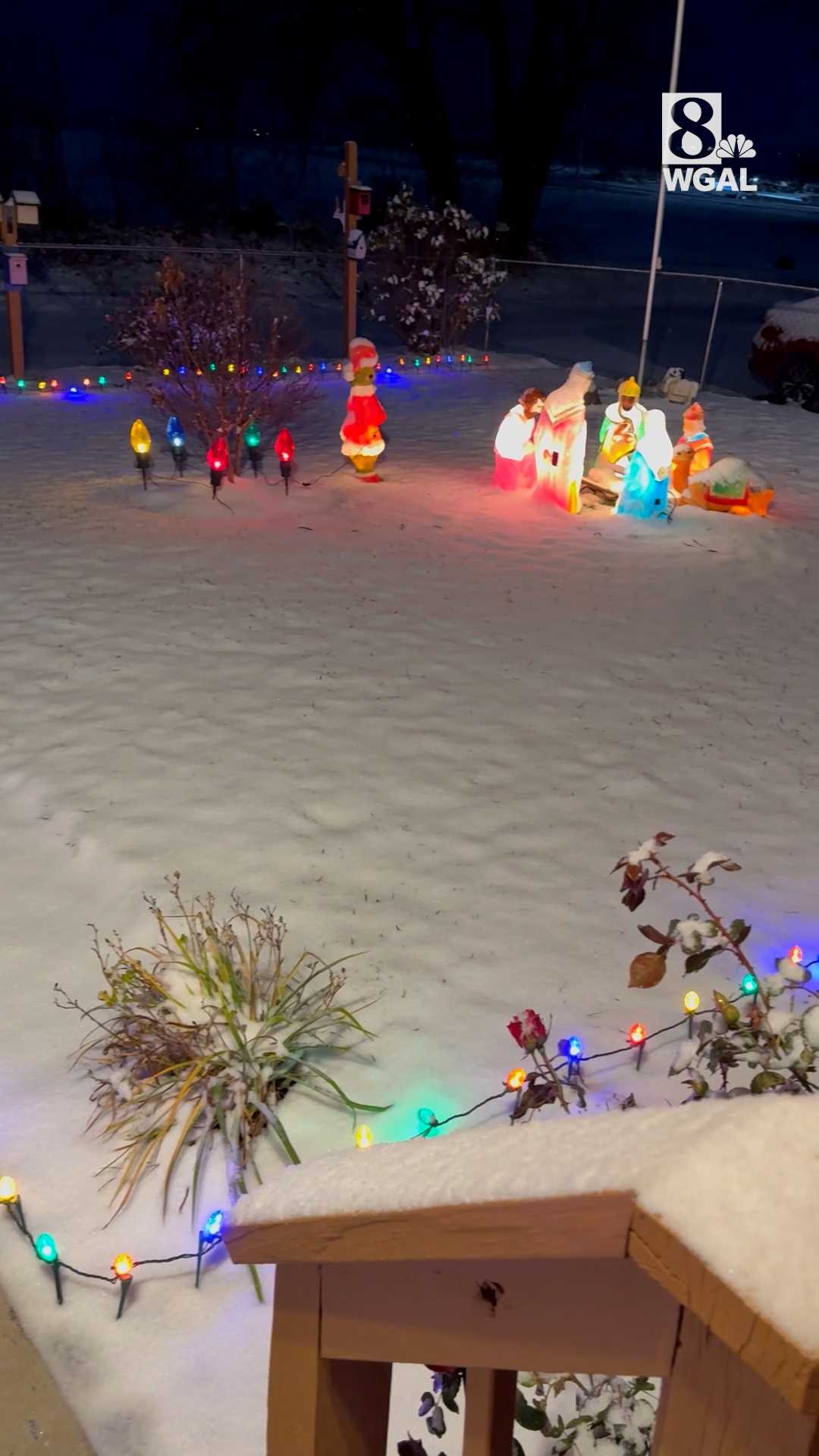 Viewers share snow videos, photos
