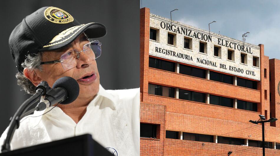 Gustavo Petro cuestiona a la Registraduría y lanza crítica: “Eso sí se ...