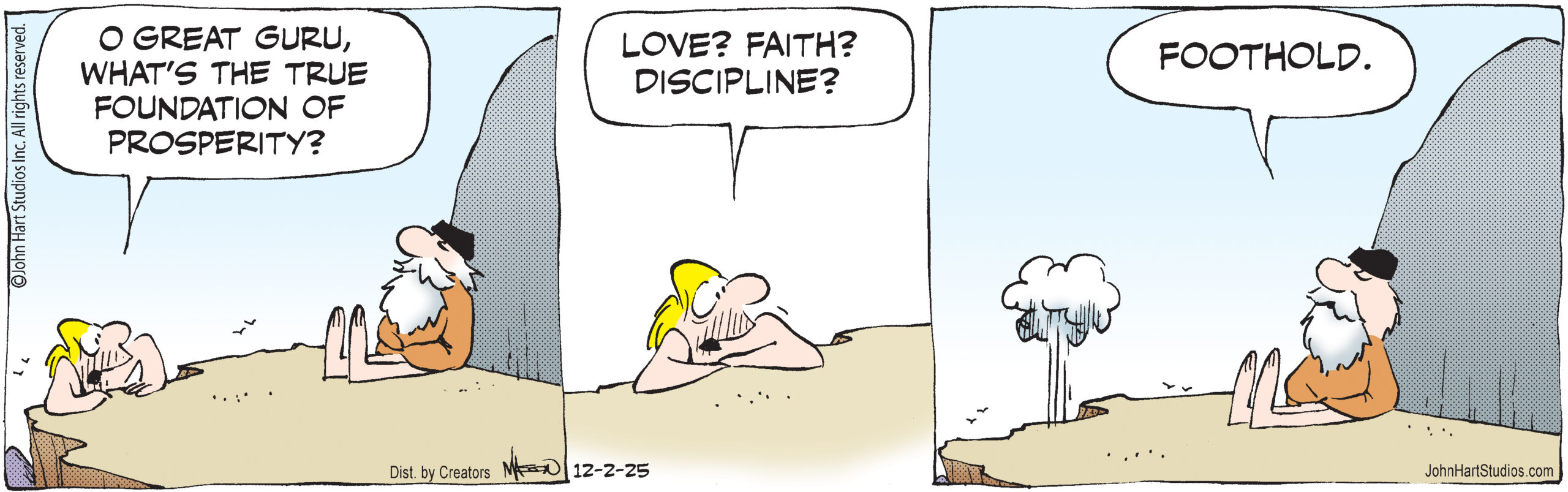 The latest “BC.” comics by Hart and Mastroianni