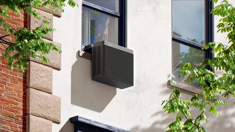 I tried a sleek new window heat pump that can be installed in less than ...