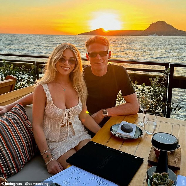 Scott McTominay joins Serie A royalty at Milan ceremony with model  girlfriend as he scoops top prize