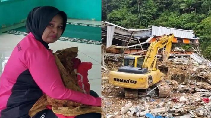 Tengku Nova, Anggota Bhayangkari yang Menyusui Bayi Korban Longsor di Sumut