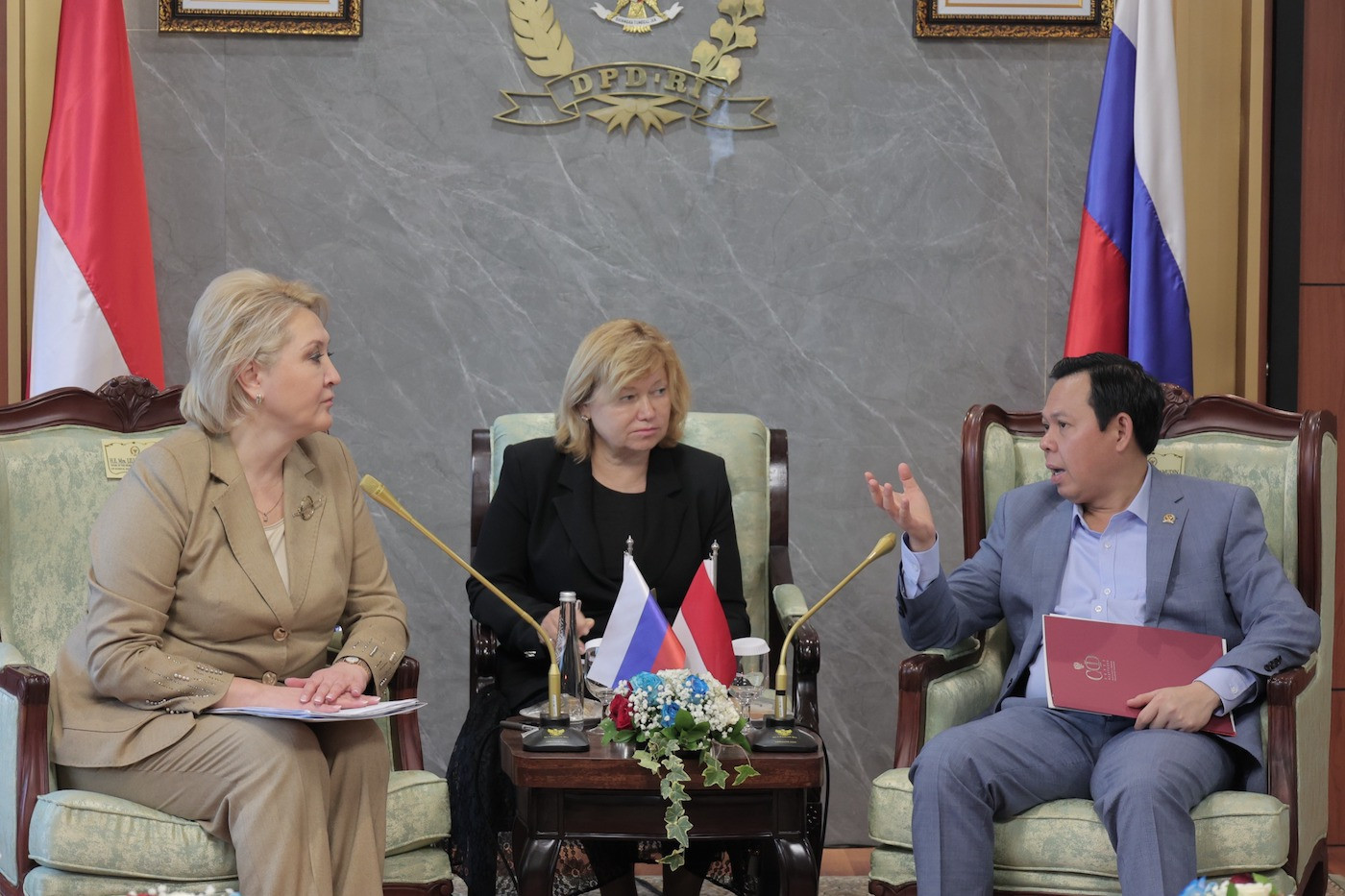 DPD RI dan Dewan Federasi Rusia Perkuat Diplomasi Parlemen, Legislasi, dan Energi sebagai Fokus Kerj