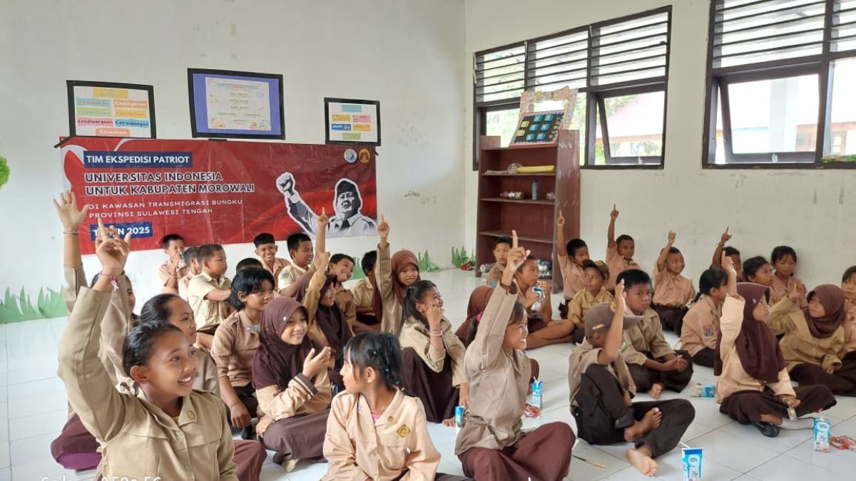 Patriot Bersemangat: Kobar Semangat Belajar di SD Negeri 2 Wosu Morowali