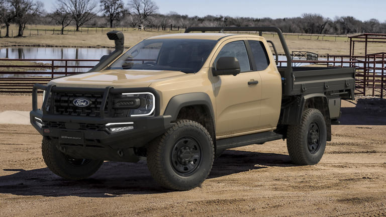 Ford Turns The Ranger Super Duty Into A $65K Premium Workhorse