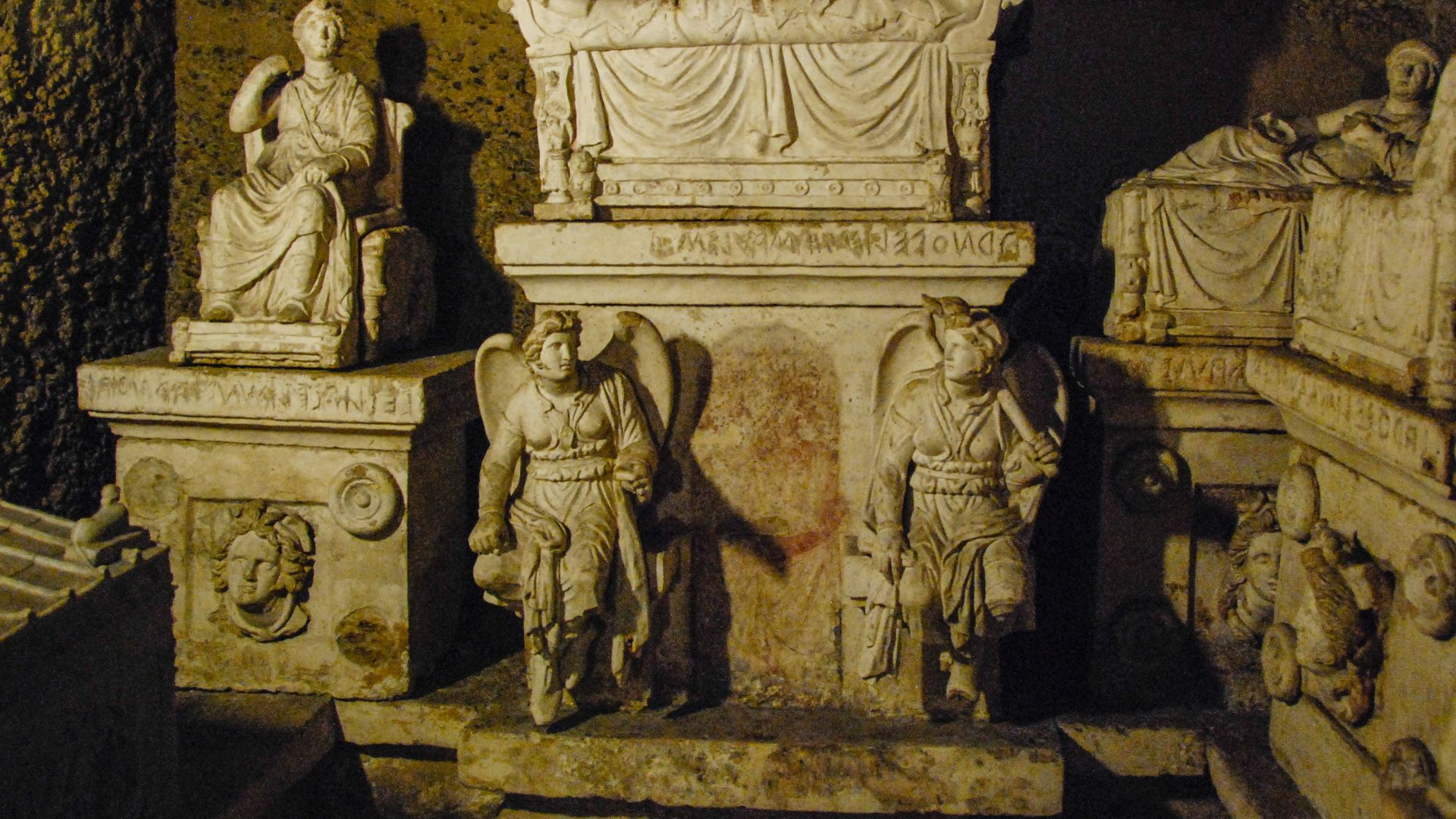 A Medusa relief discovered on Etruscan urn burial in Greece has ...