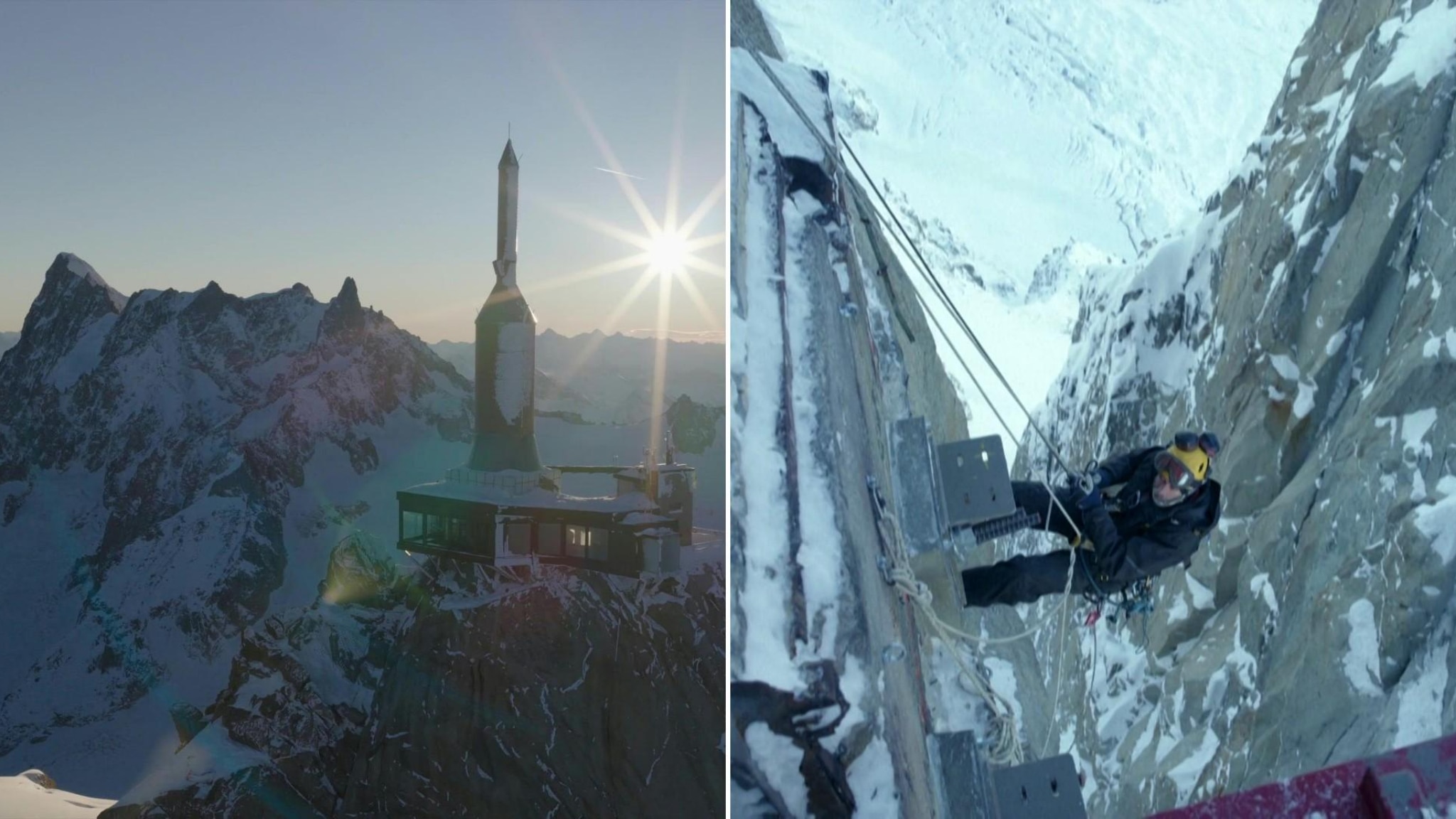 Monte Bianco, nuova passerella a quasi 4.000 metri, la spettacolare ...