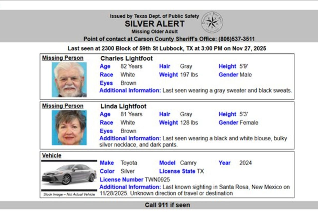 Couple missing since Thanksgiving after failing to return home to Texas ...