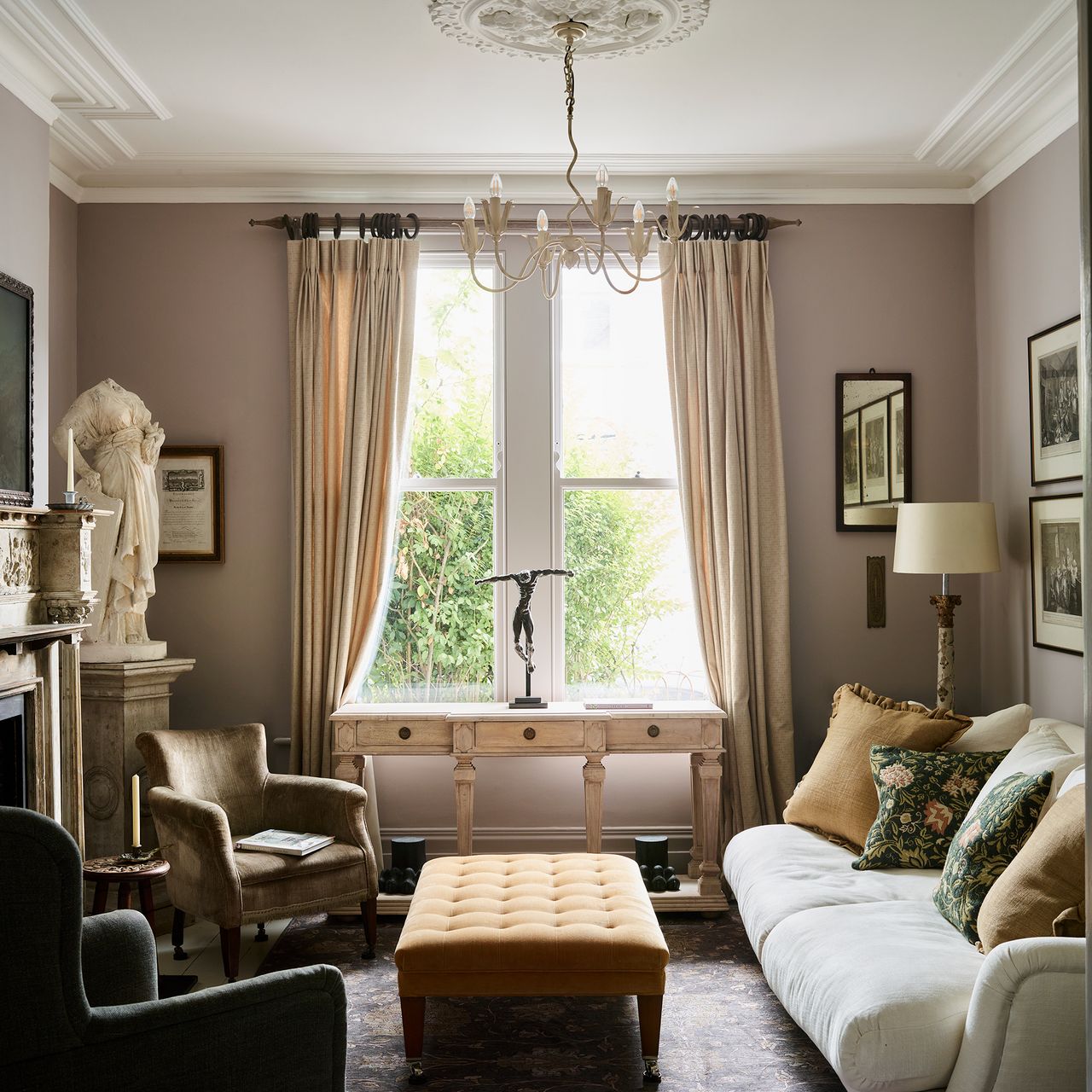 Antiques meet hotel-style luxury in this renovated home
