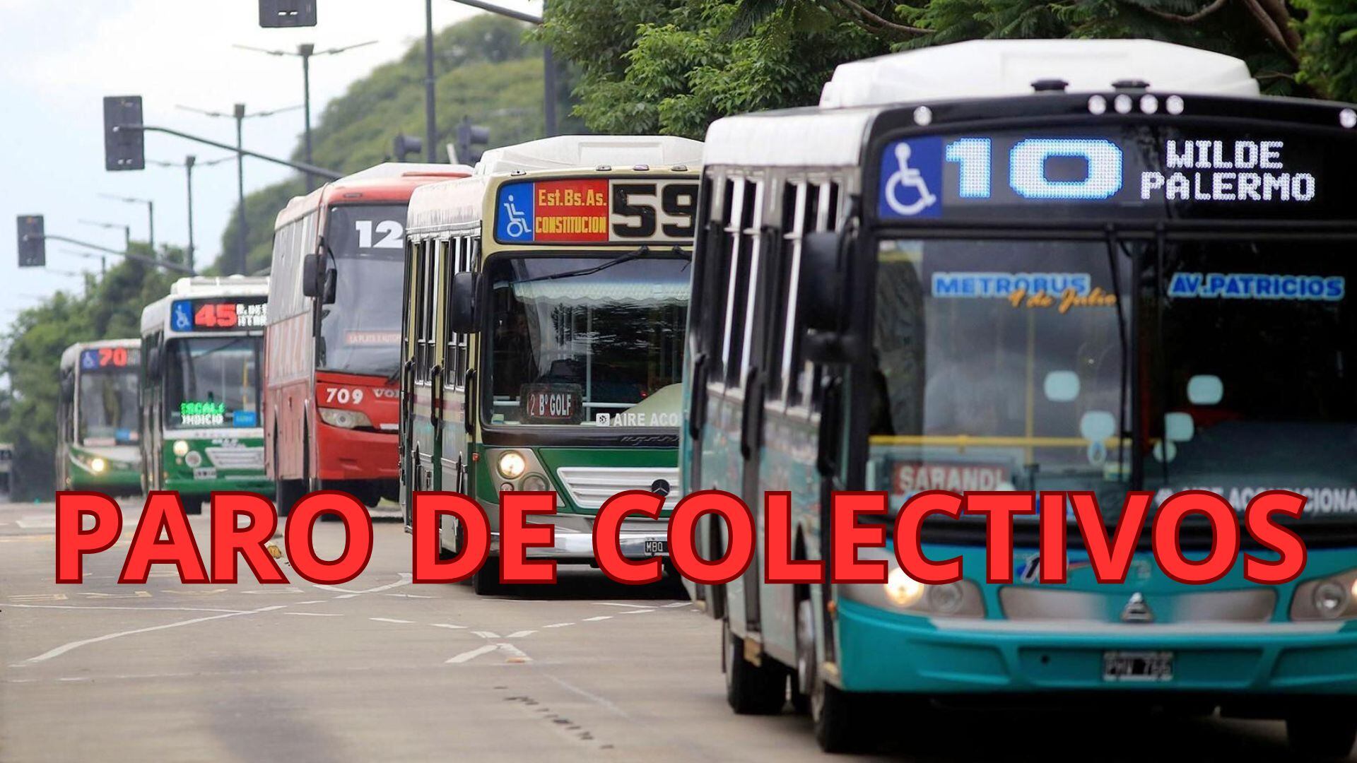 Paro de colectivos en el AMBA: la UTA amenazó con una medida de fuerza ...