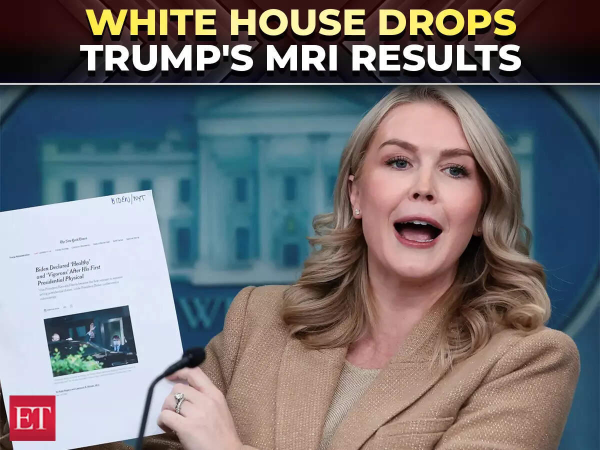 'MRI scan Trump received…': Karoline Leavitt answers questions on US ...