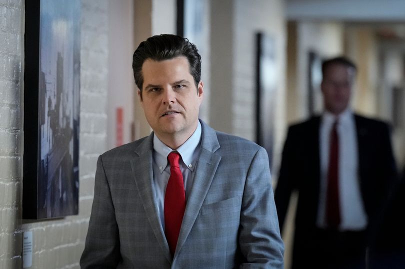 Matt Gaetz turns into reporter in bizarre Pentagon briefing shake-up