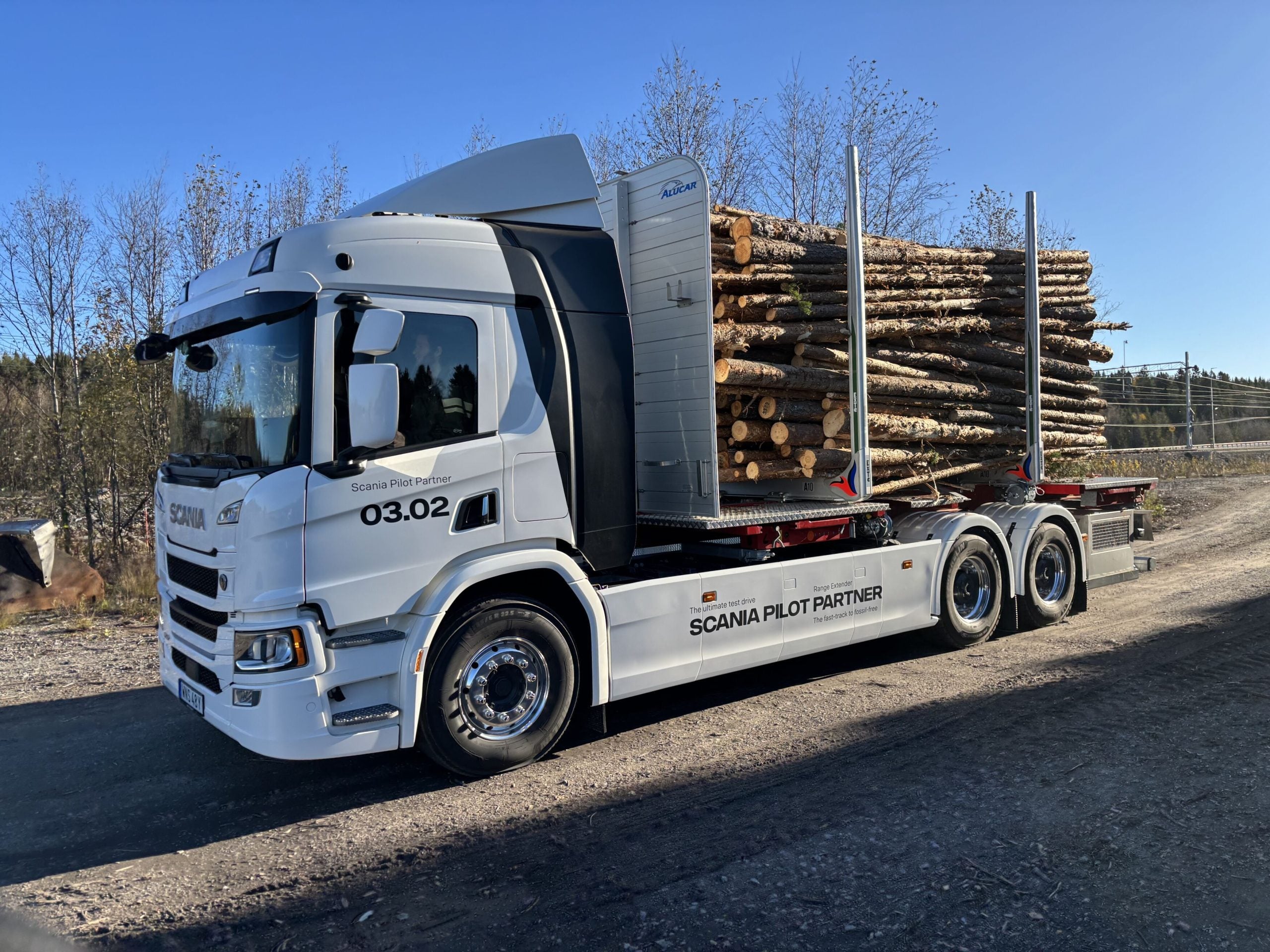 Horse Powertrain supplies range-extender for Scania electric timber ...