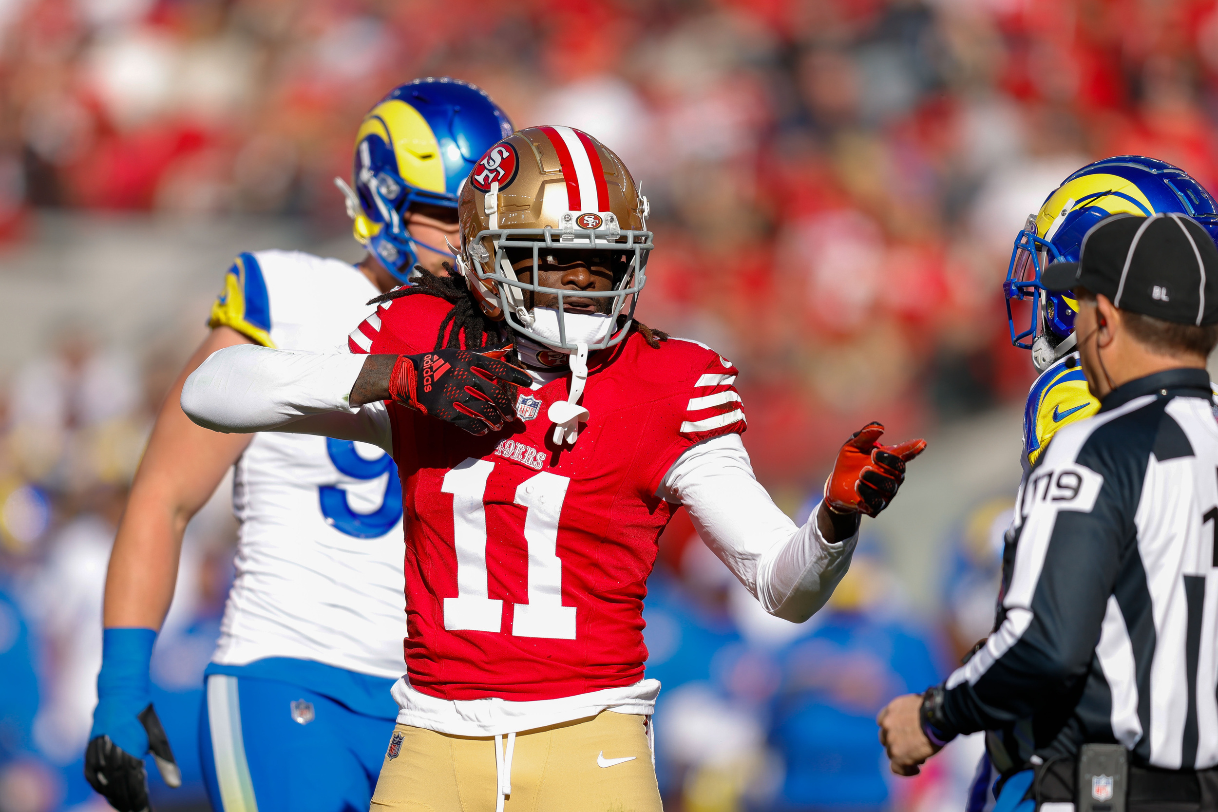 Niners' Brandon Aiyuk predicted to join NFC East team