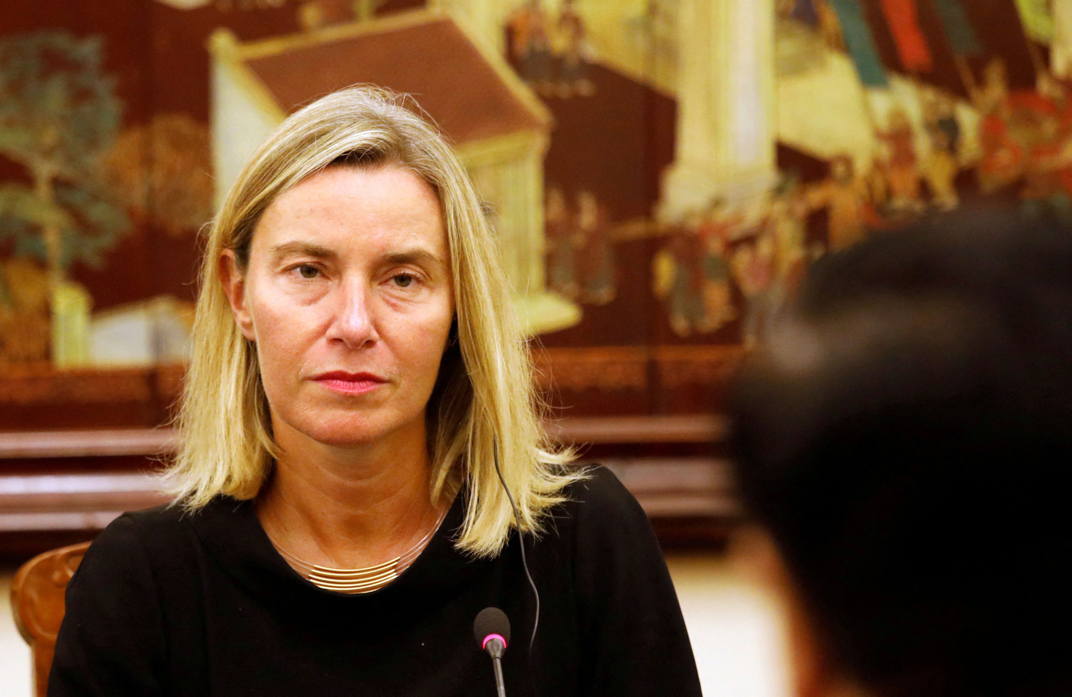 Former E.U. foreign policy chief detained in fraud inquiry