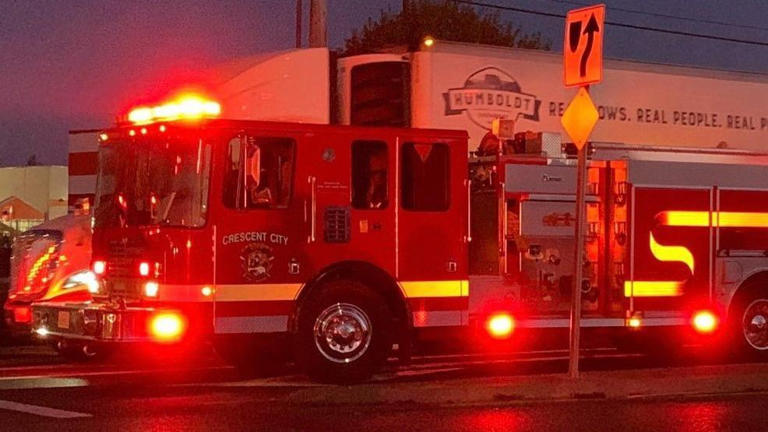 Multiple agencies respond to large shop fire in Crescent City, cause ...
