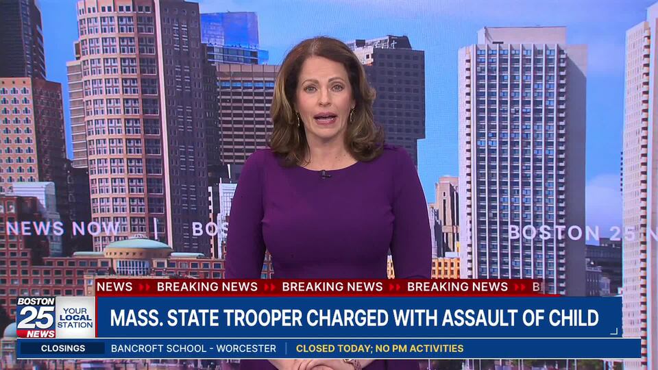 Massachusetts state trooper charged in alleged assault on child