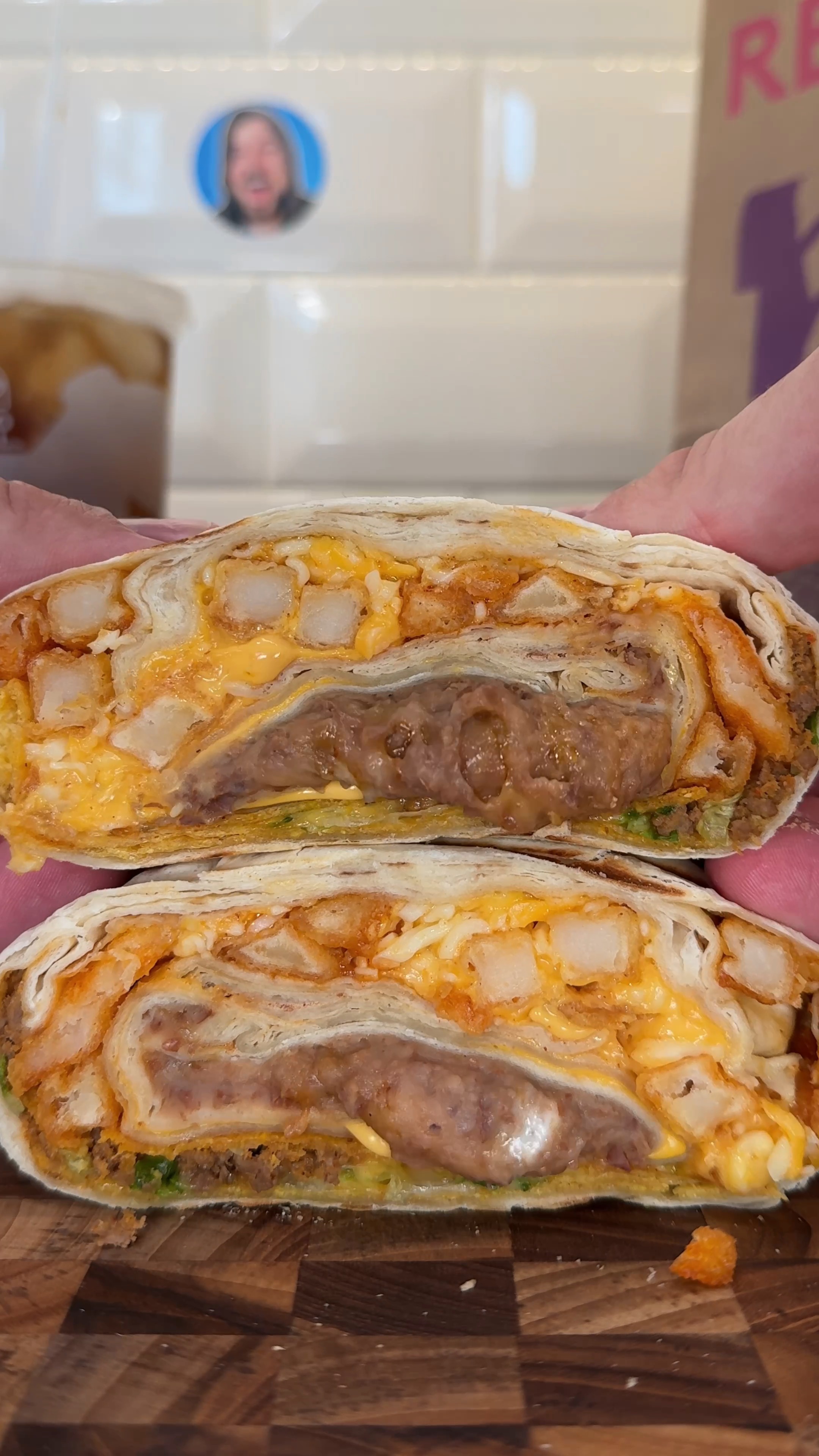 Taco Bell-Style Burrito