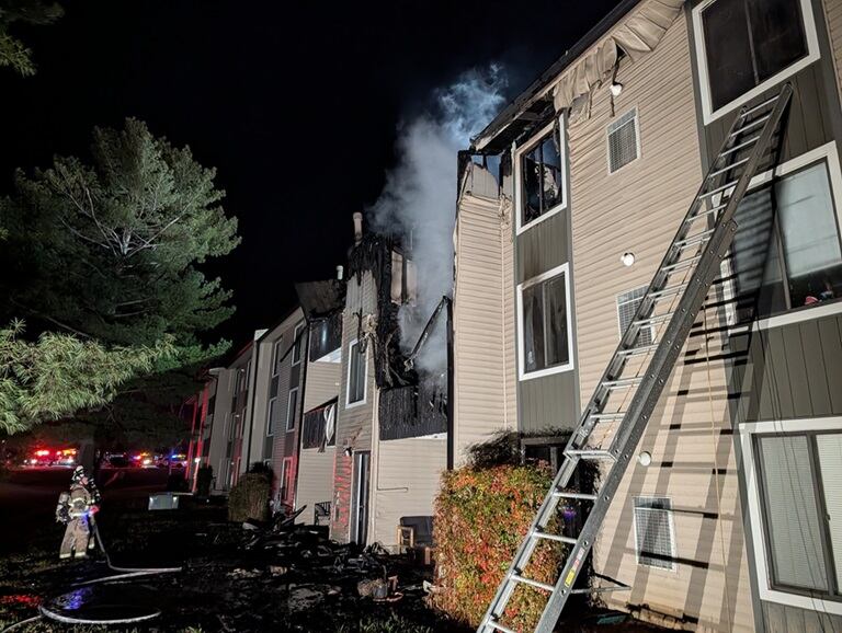 No injuries reported in Blacksburg apartment fire