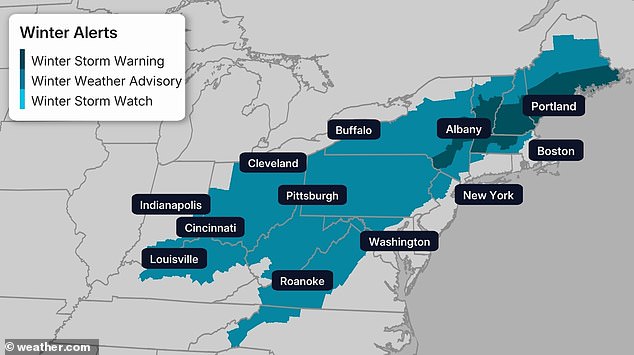 'Arctic outbreak' to paralyze US with sub-zero temperatures for WEEKS ...