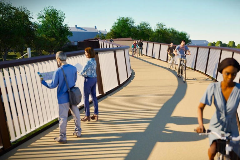 Plans for new bridge to replace Victorian structure which spans railway ...