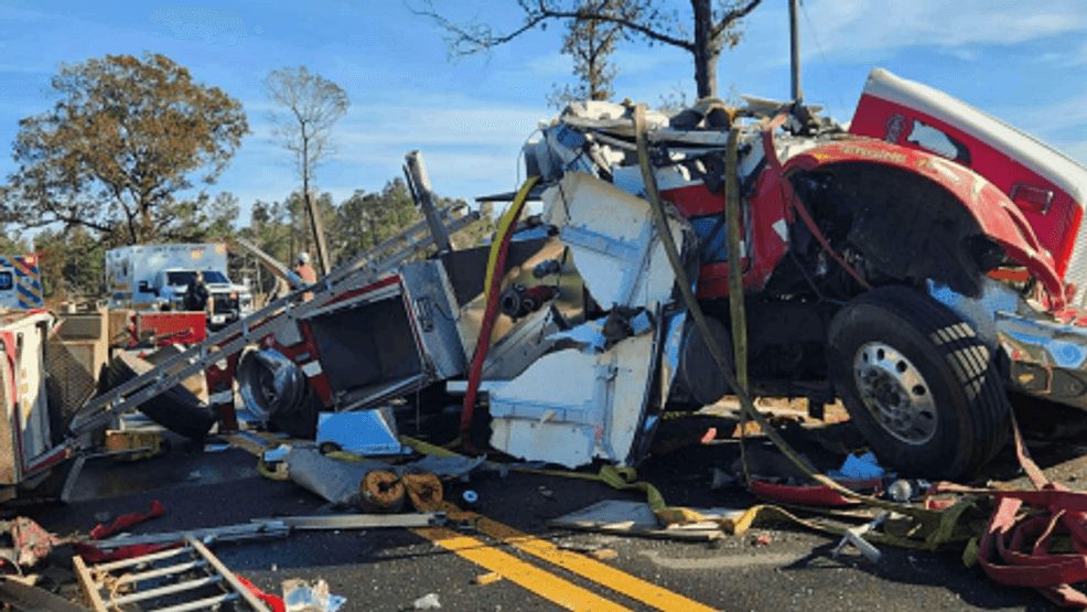 Firefighter critically injured in Okaloosa County fire engine rollover ...