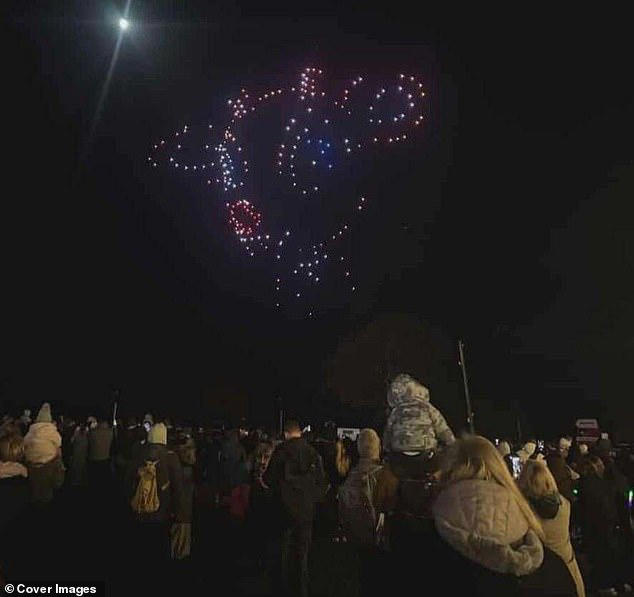 Christmas drone show is branded a 'complete con' by furious families