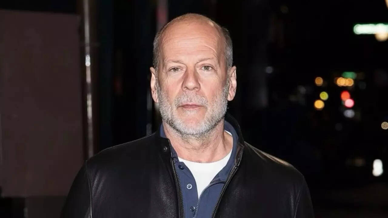 Bruce Willis in a scene from one of his iconic movies
