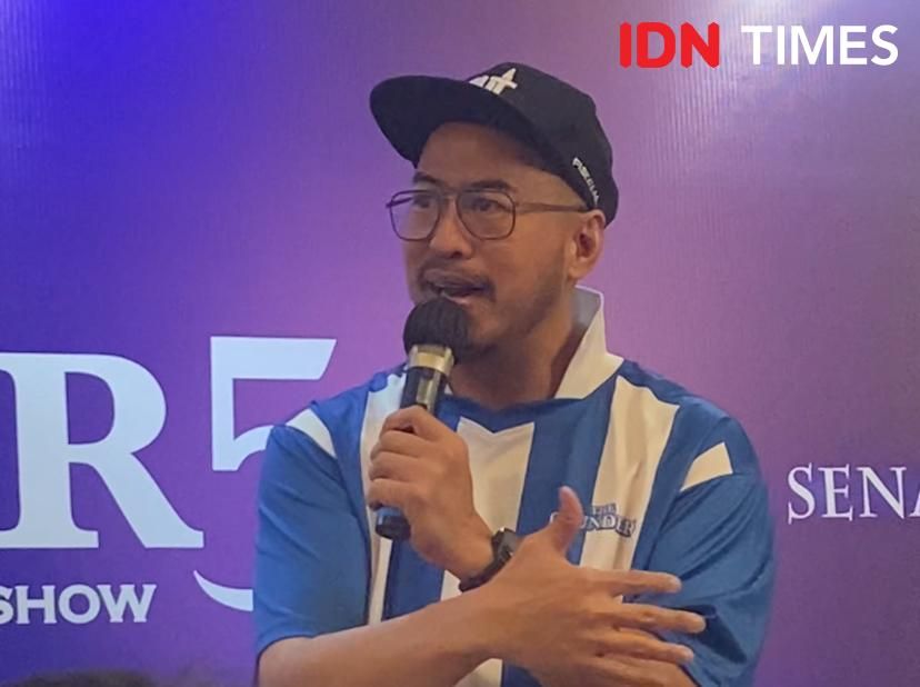 Pandji Pragiwaksono Jamin Komedi The Founder5 II Tetap Batas