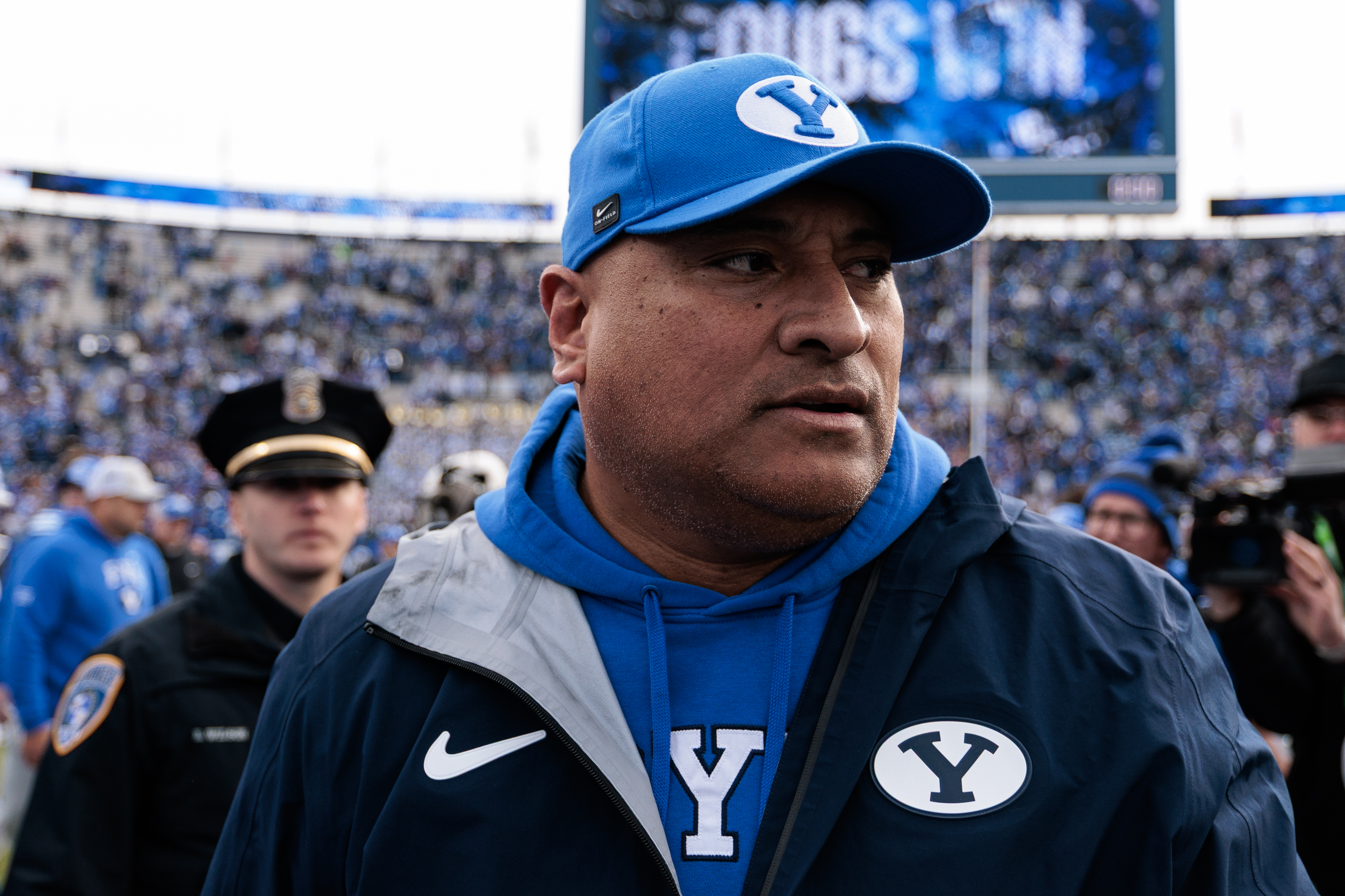 Penn State gets troubling update on BYU's Kalani Sitake: Report