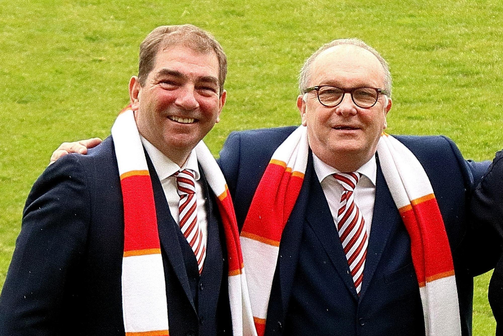 Morecambe directors Taylor and Howse resign again