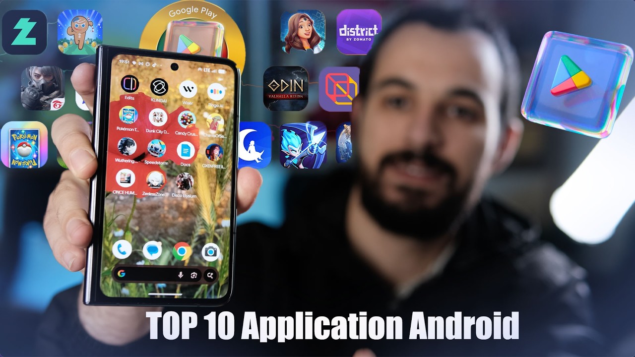 Top 10 apps Android 2025 à télécharger absolument