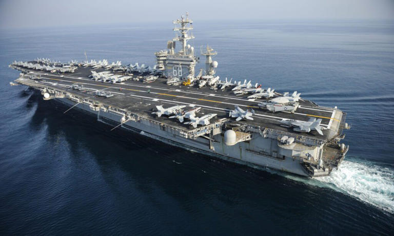 US Navy recovers two aircraft shockingly lost from battleship within ...