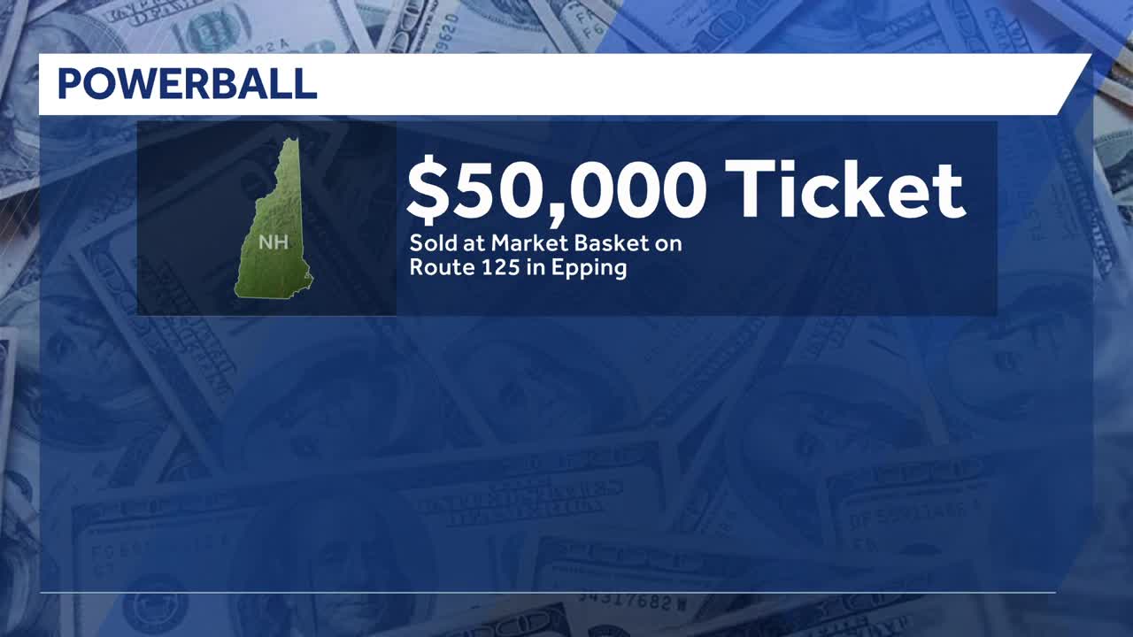 Powerball ticket worth $50,000 sold at Market Basket store in Epping ...