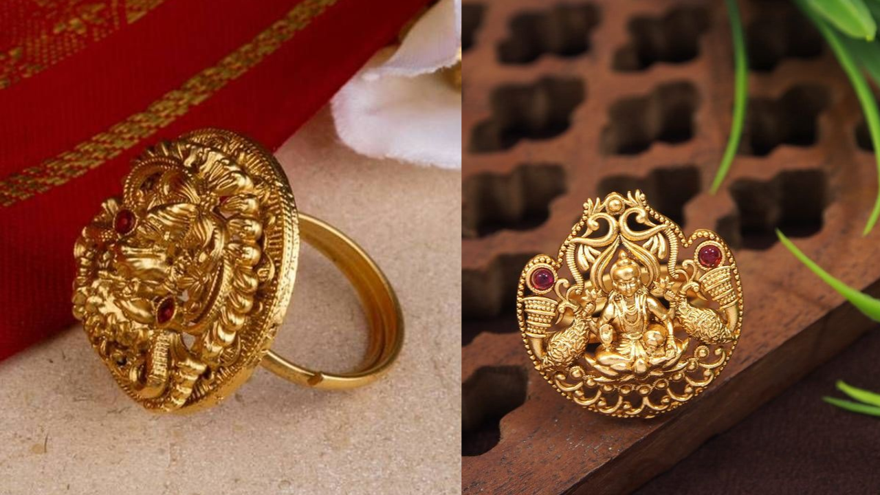 Wedding ring designs: 5 best gold ring designs rooted in South Indian ...