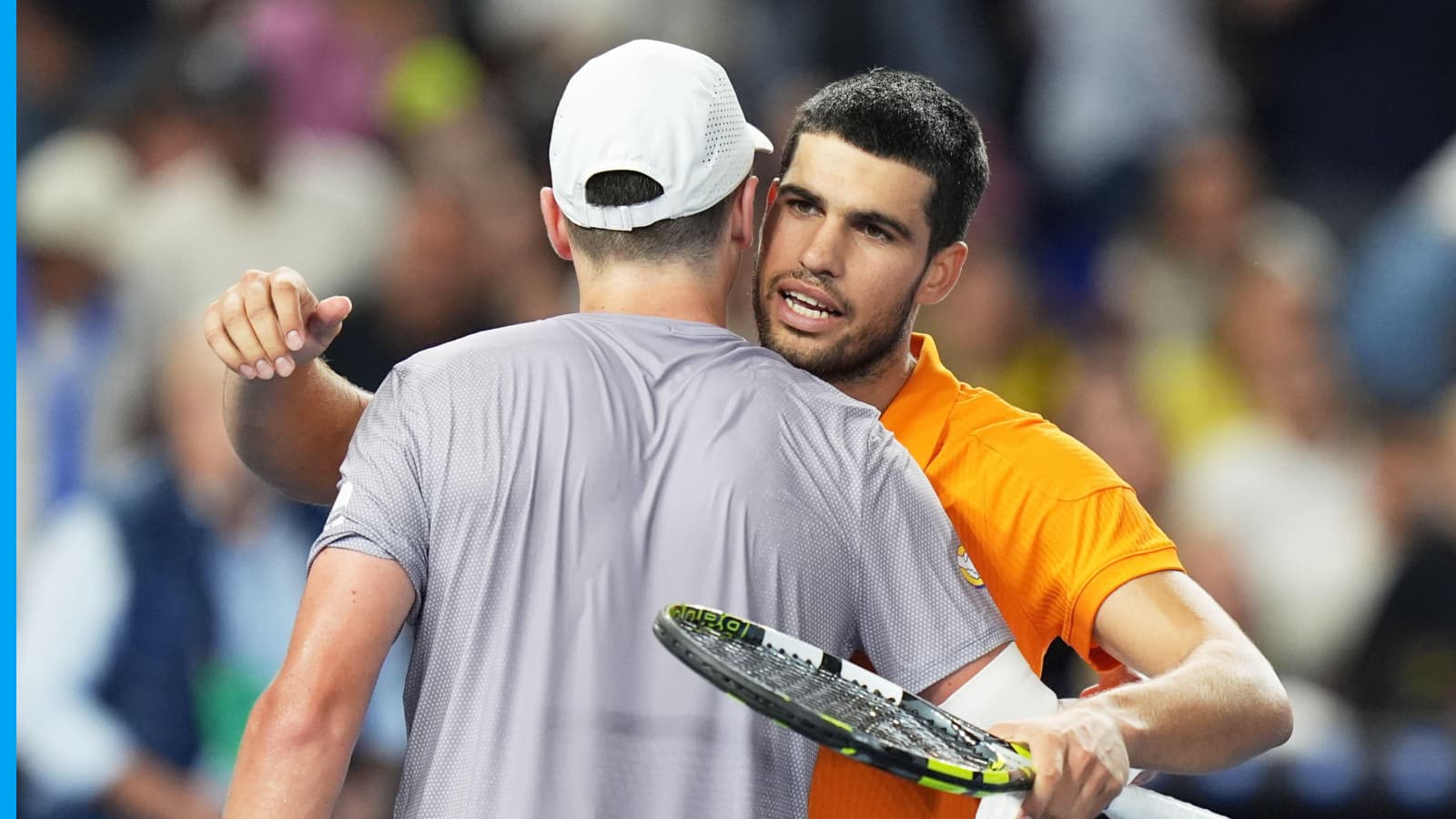 Carlos Alcaraz y Joao Fonseca reaccionan a su primer partido mientras el brasileño hace un chiste sobre su «habilidad»