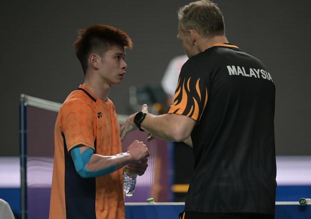 Alwi Farhan Sulit Dikalahkan Pemain Negeri Jiran yang Didukung Mantan Pelatih Viktor Axelsen saat He
