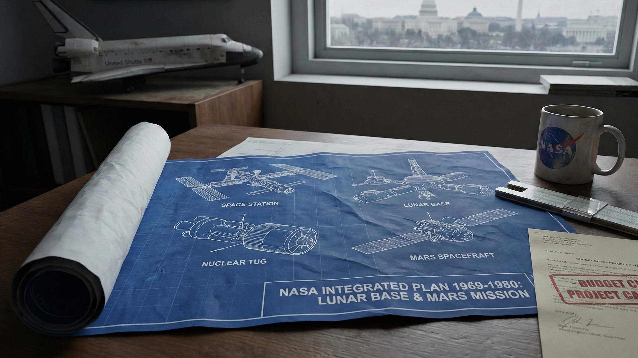 How NASA planned a space empire... and lost it to politics