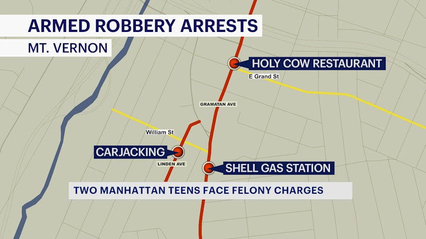 2 teens face federal charges in Mount Vernon armed robbery spree