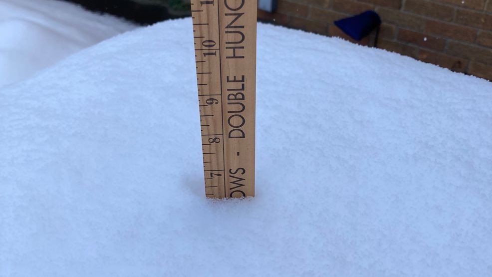 Two bursts of snow in the next 24 hours: Tuesday morning and again ...