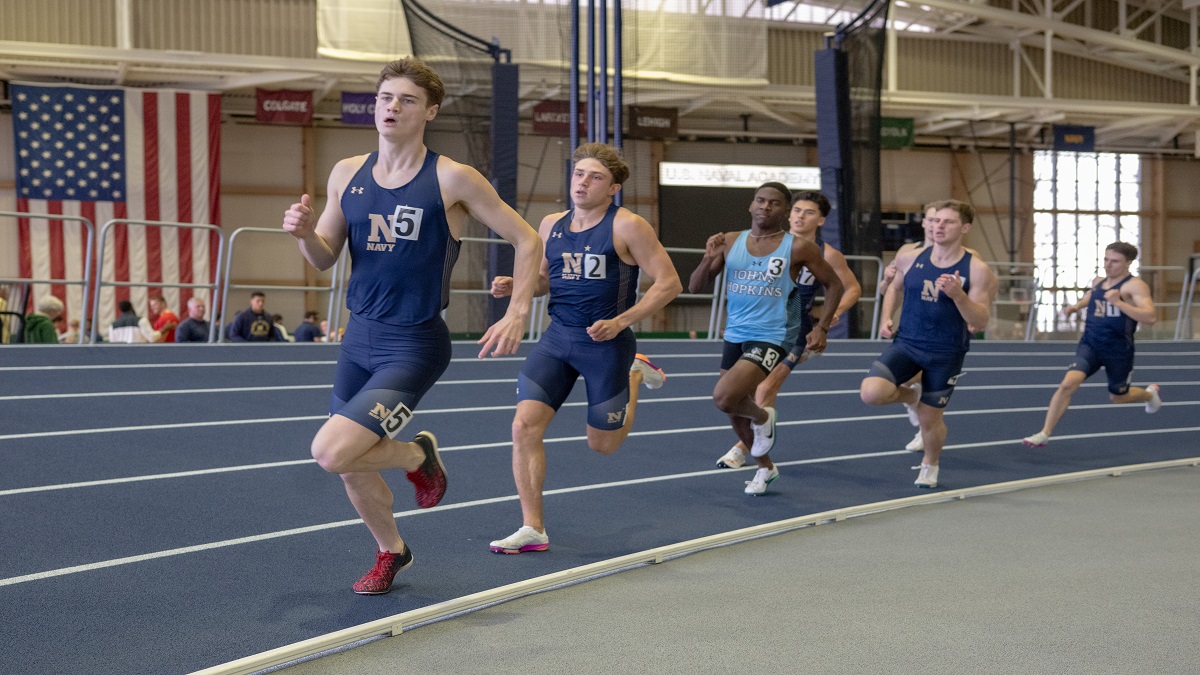 Freshmen shine, Navy wins 14 events at home invitational (photo gallery)