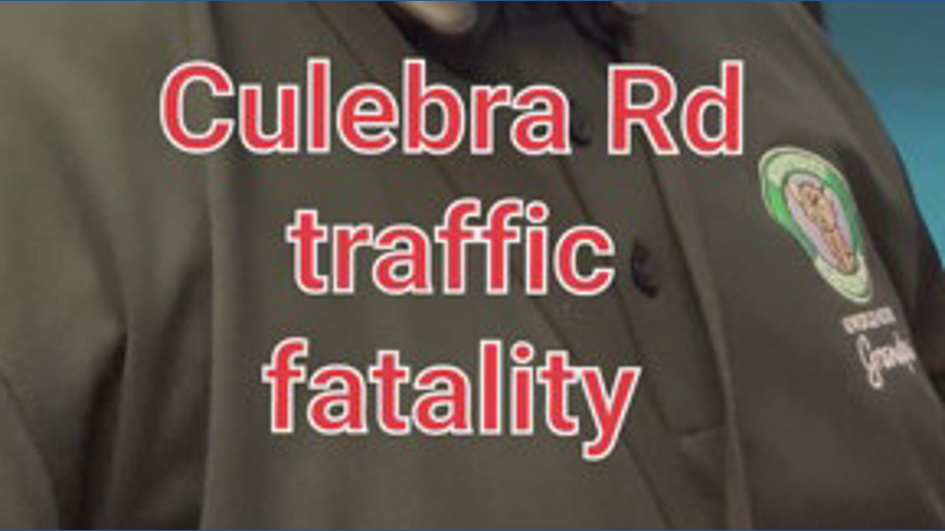 Fatal crash on Culebra Road