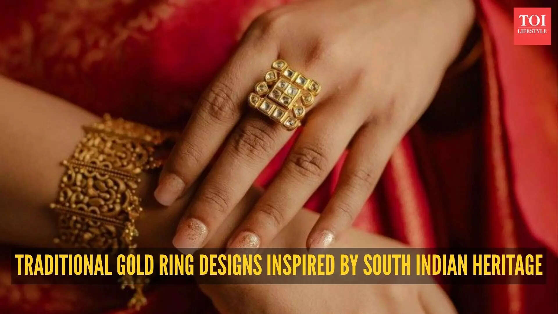 Wedding ring designs: 5 best gold ring designs rooted in South Indian ...