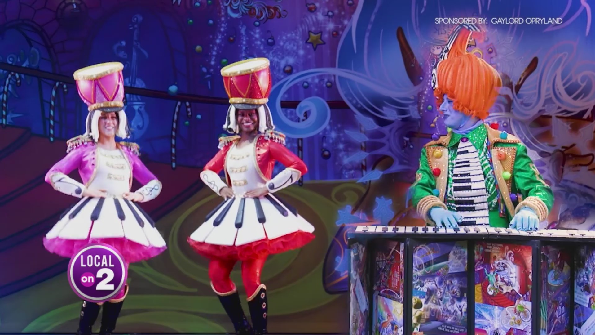 Gaylord Opryland: POMP, SNOW & CIRQUEumstance holiday show