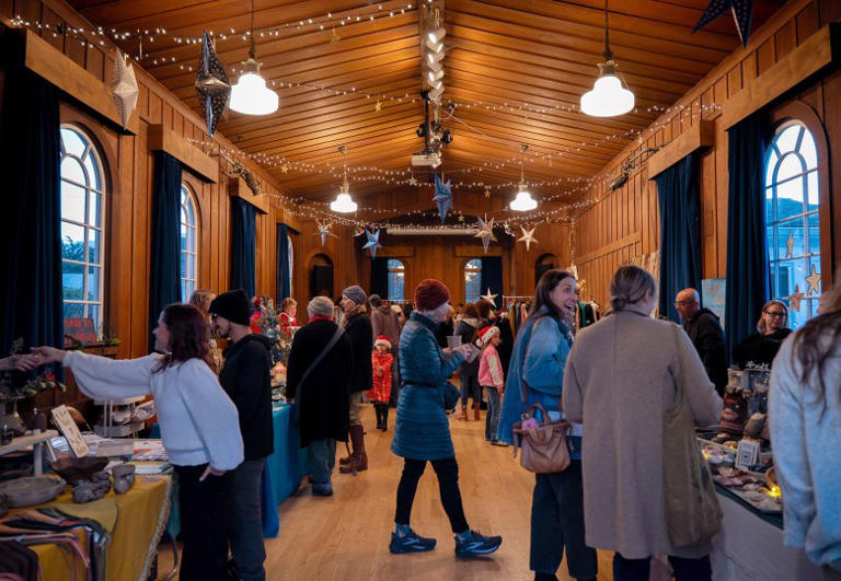 Point Reyes Station glows as 'Path of Lights' celebrates 53 years of ...