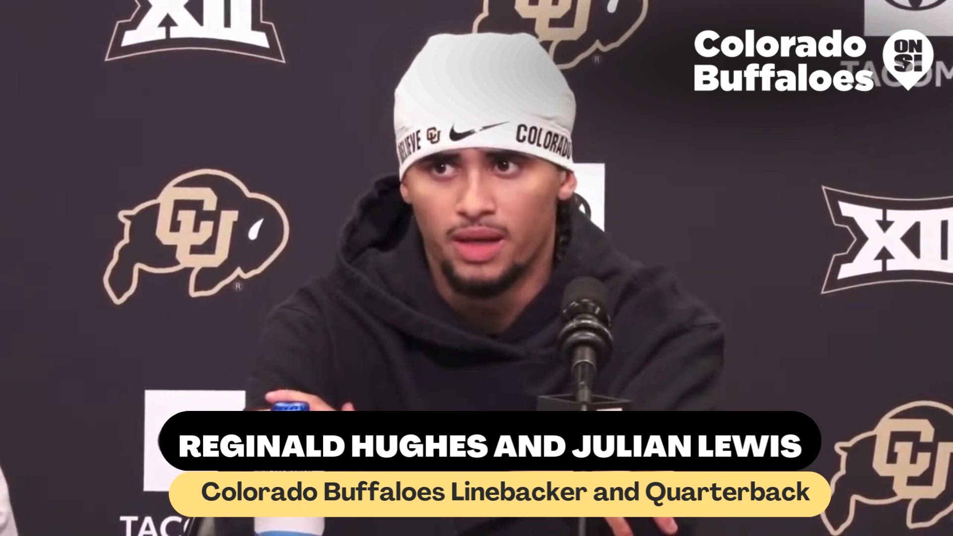 Colorado Buffaloes discuss quarterback Julian Lewis's comfort on the field