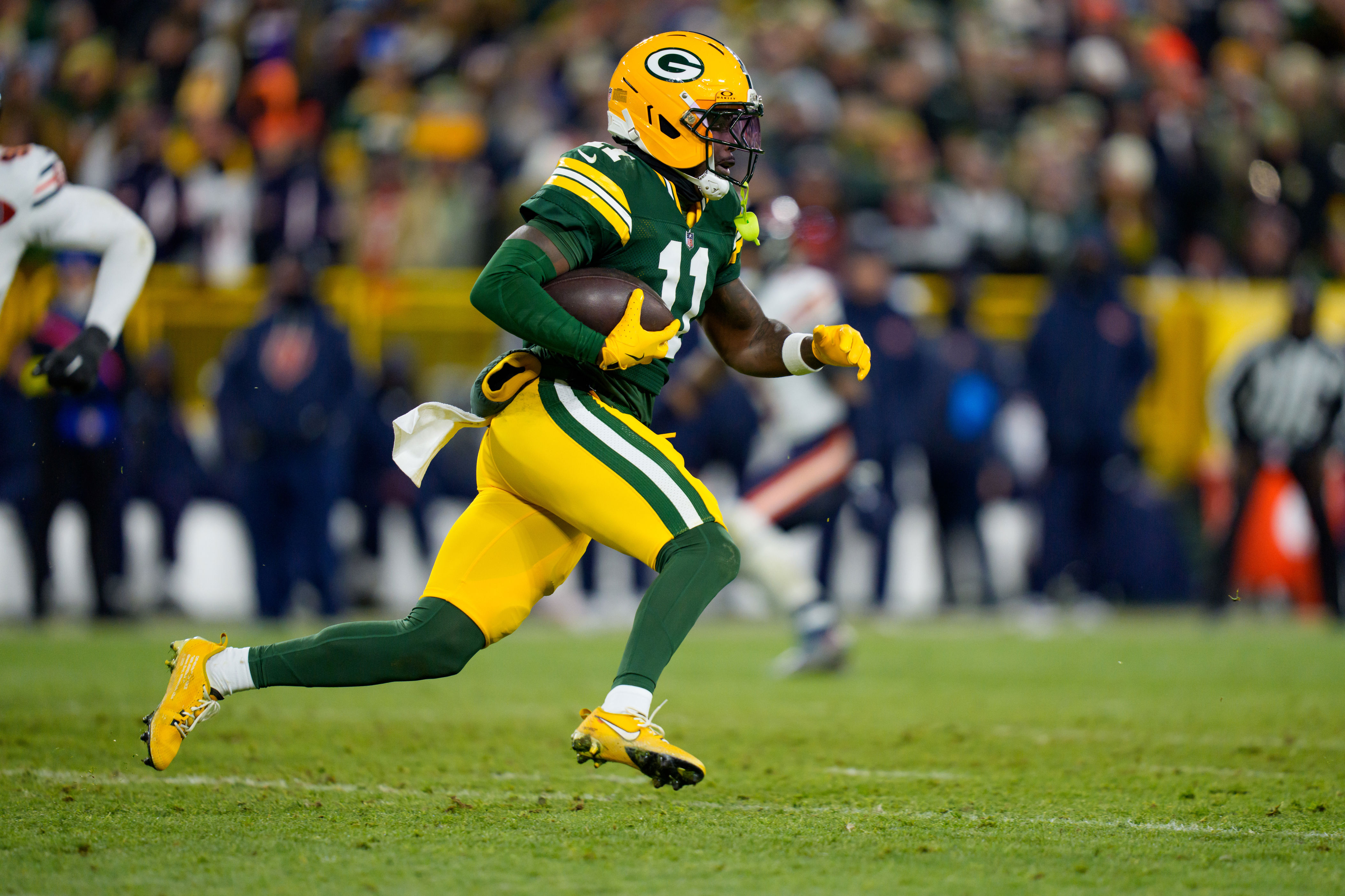 Jayden Reed returns to full-time slot receiver role for the Packers
