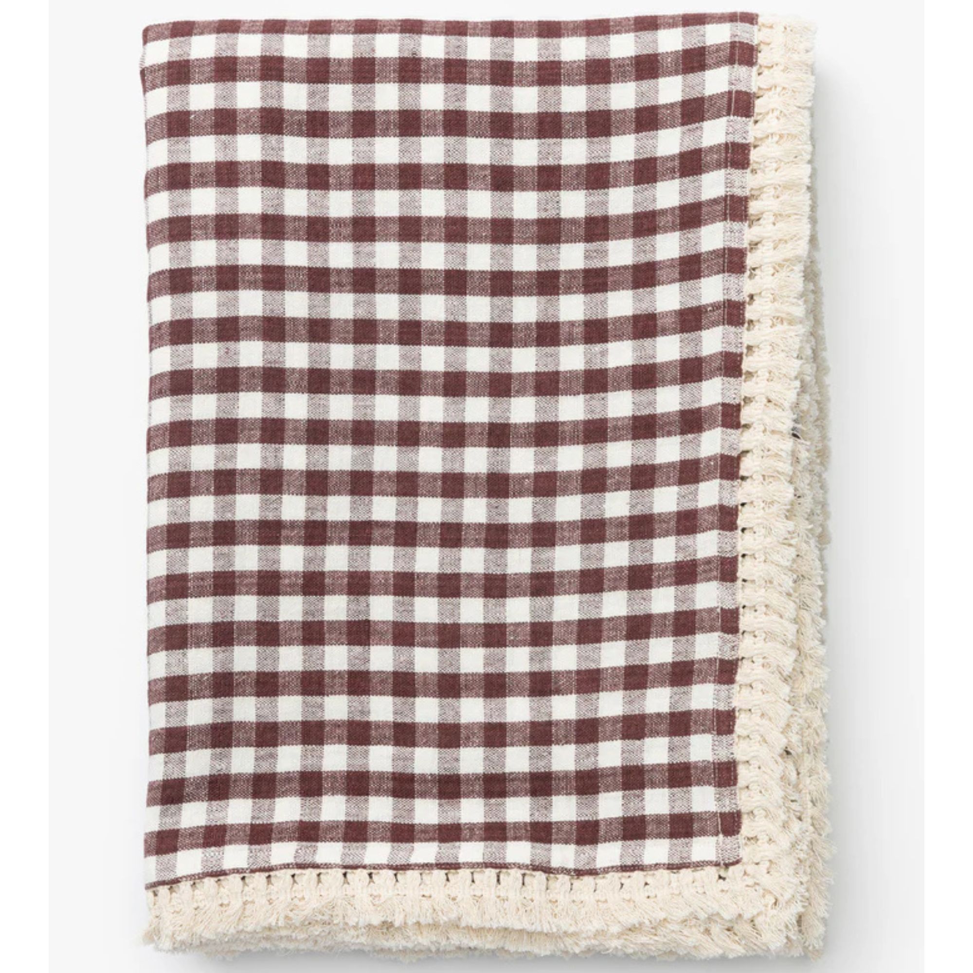 Nevelyn Fringed Tablecloth